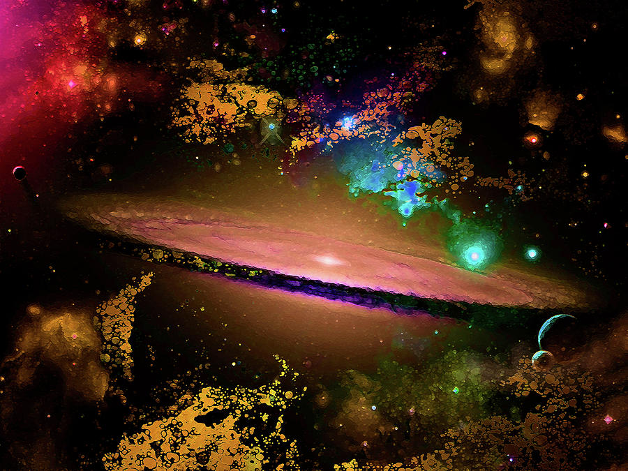 Young Star Forming in a Nebula Digital Art by Don White Artdreamer