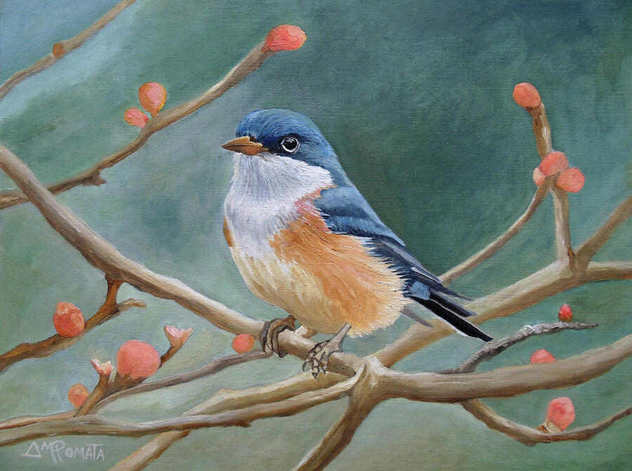 Young Swallow Painting by Angeles M Pomata Young Swallow Painting by Angeles M Pomata