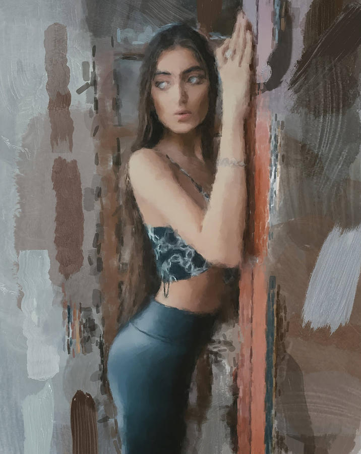 Young Thin and Beautiful Painting by Gary Arnold