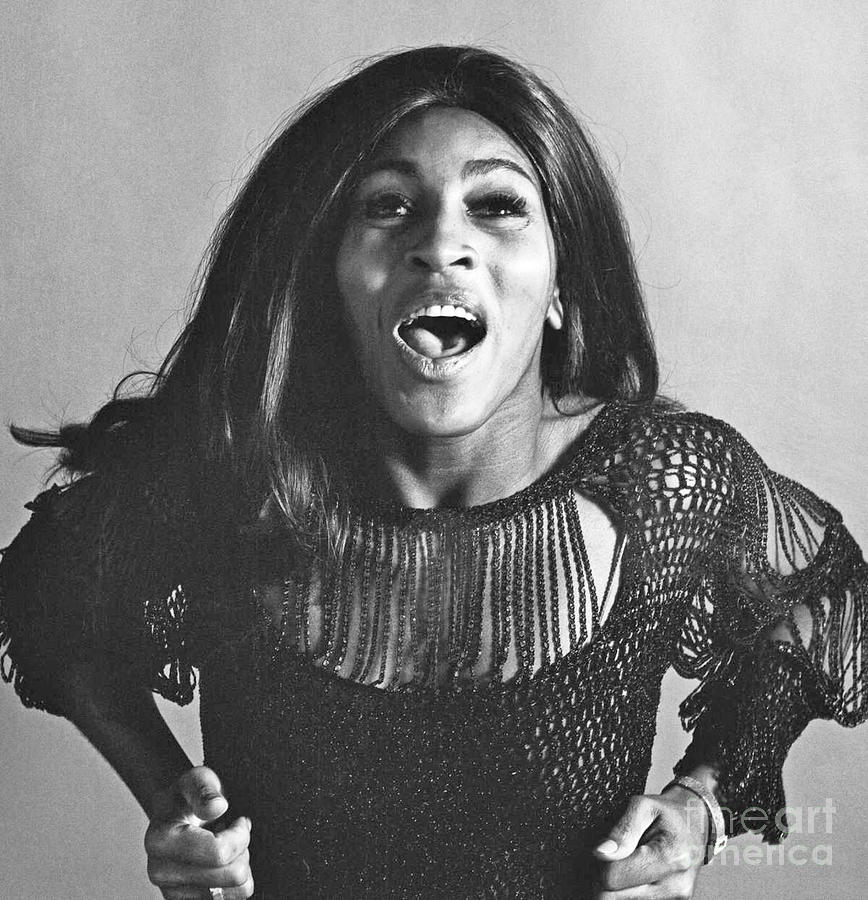 Young Tina Turner Photograph By Pd - Fine Art America