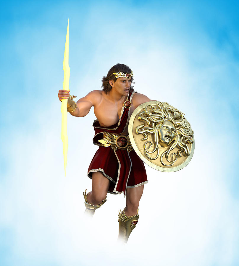 Young Zeus God Of Greek Mythology 6 Digital Art
