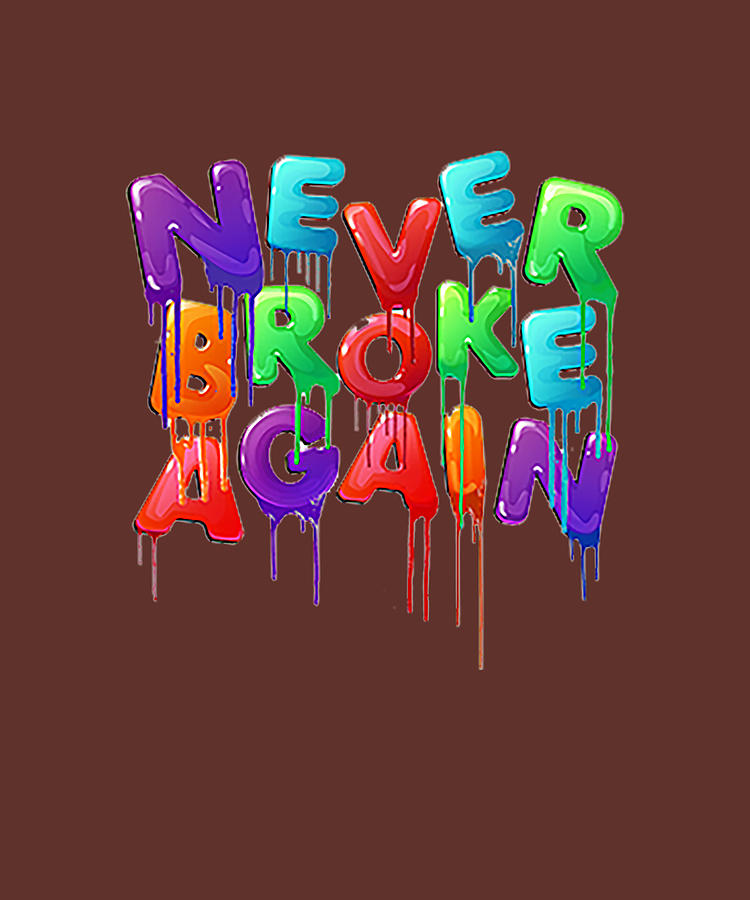 Youngboy Never Broke Again Colorful Gear Merch Painting by Alison ...