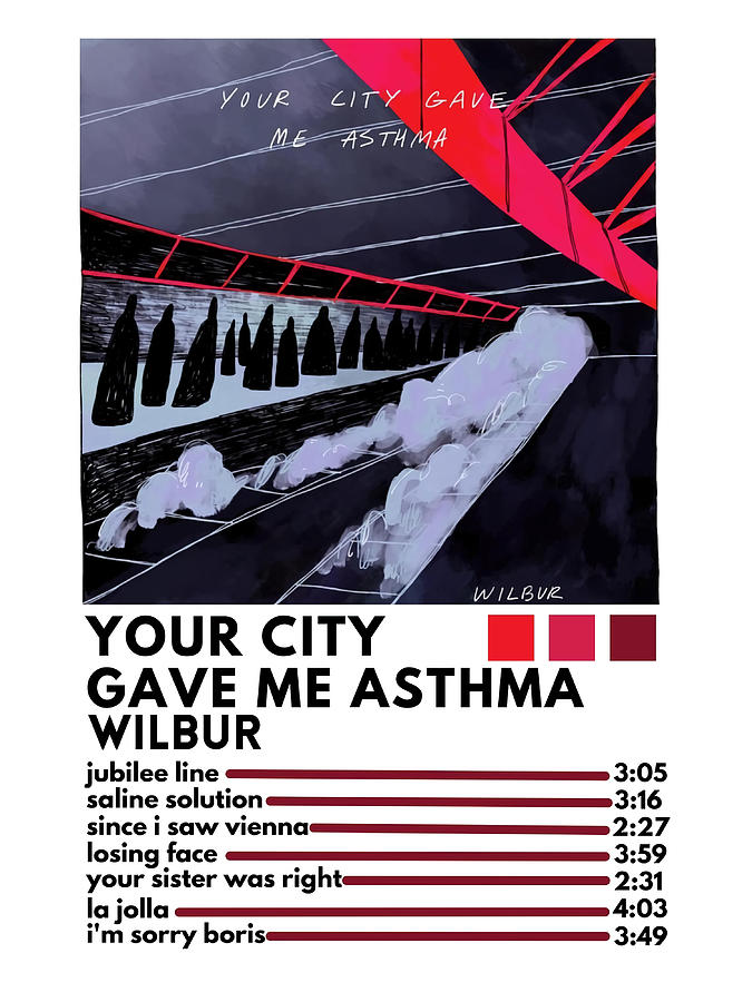 your city gave me asthma by wilbur soot Poster Painting by Wood Allen