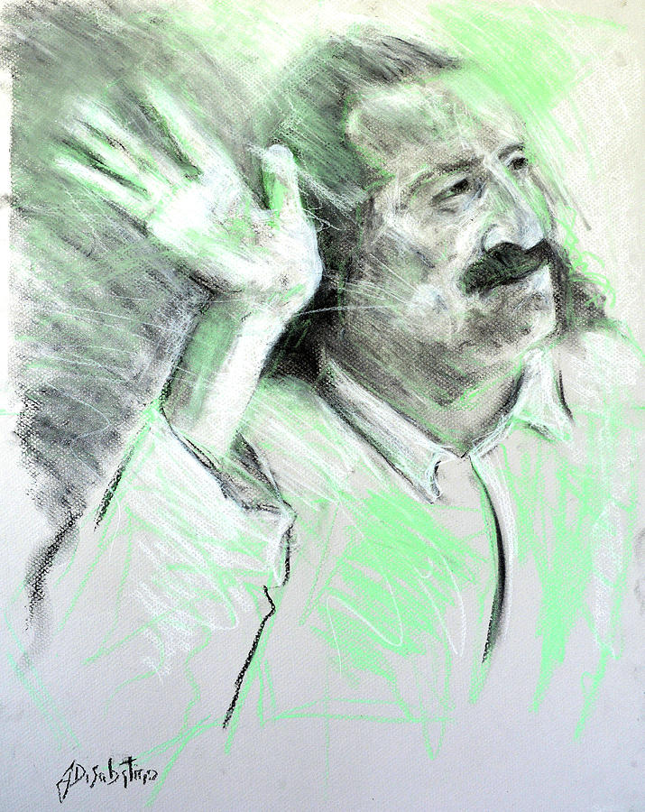 Meher Baba Drawing - Your Hands by Joe DiSabatino