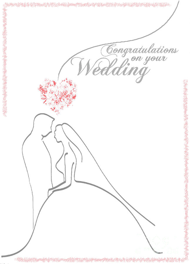 Your Wedding Drawing by Jasna Dragun