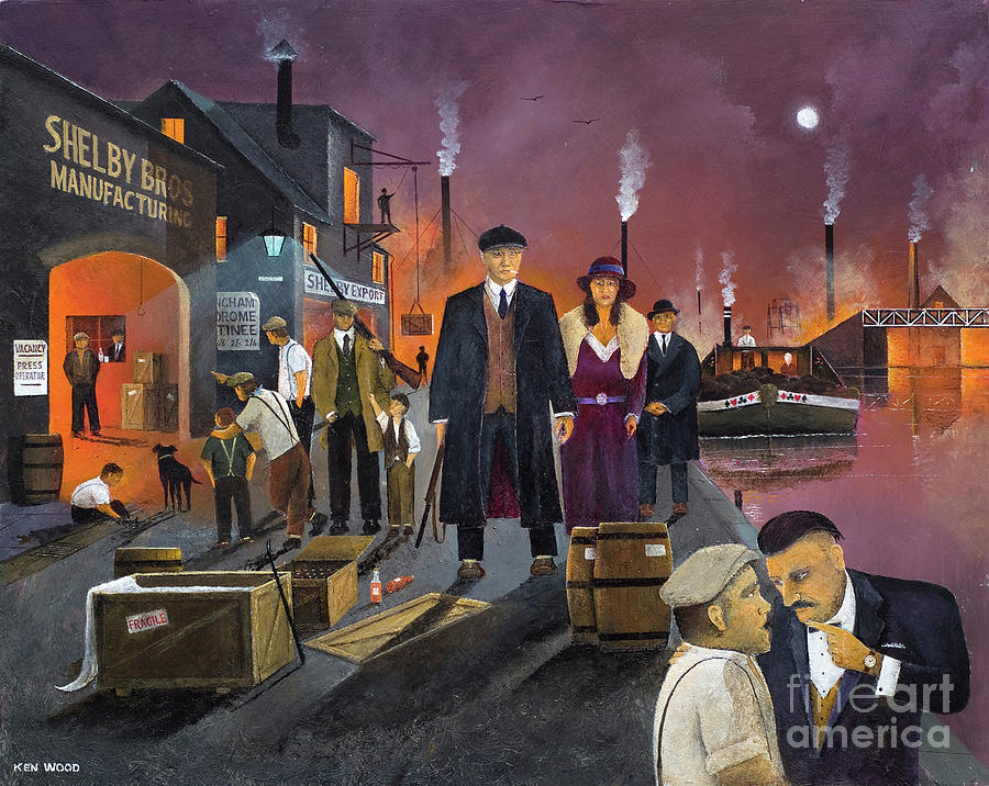 You are Fired - Peaky Blinders Painting by Ken Wood