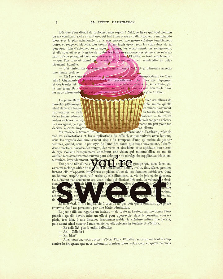 Candy Mixed Media - Youre Sweet by Madame Memento