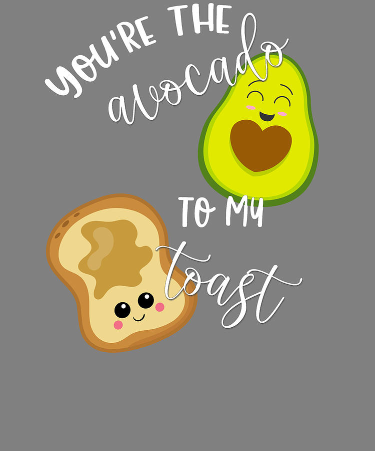 Youre The Avocado to My Toast Matching Couple Shirts Valentines Day ...