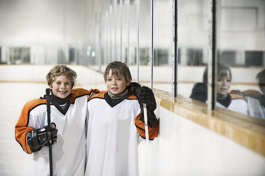 Youth Hockey Players Photograph by Francisblack