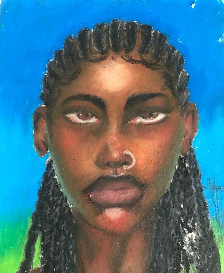 Youth Pastel by Jabu and Jabulile Sebetseba - Fine Art America