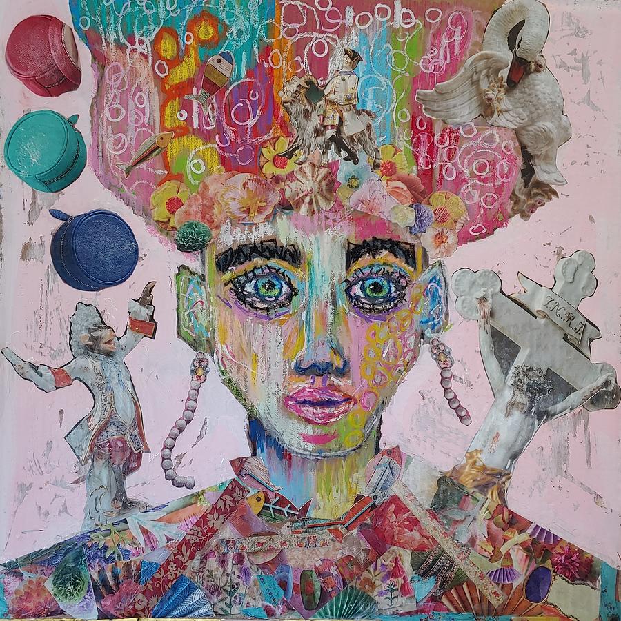 Youve Got to be Kidding Me Mixed Media by Pam Gillette