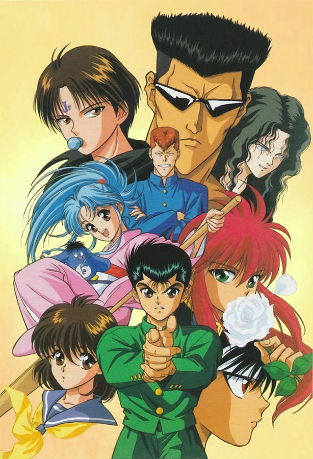 YU YU HAKUSHO 7 Poster 80s Painting by Harris Davies | Fine Art America