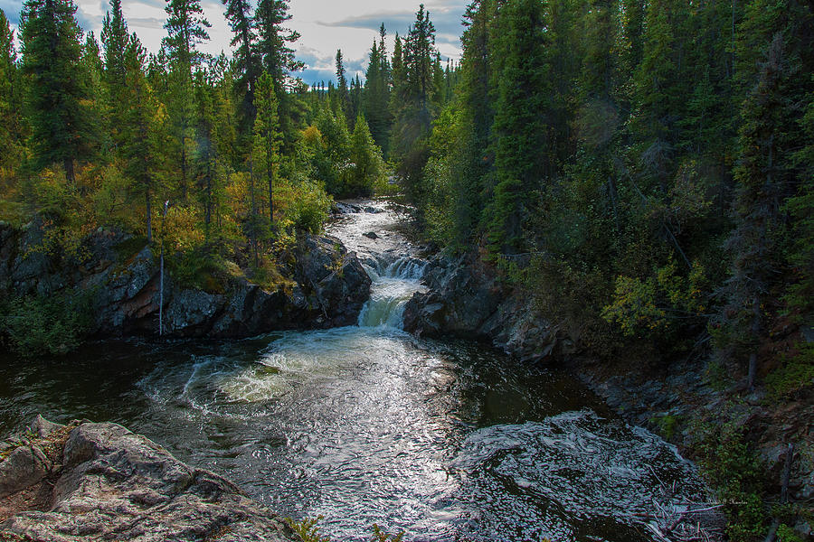 Yukon Falls Photograph by David F Hunter