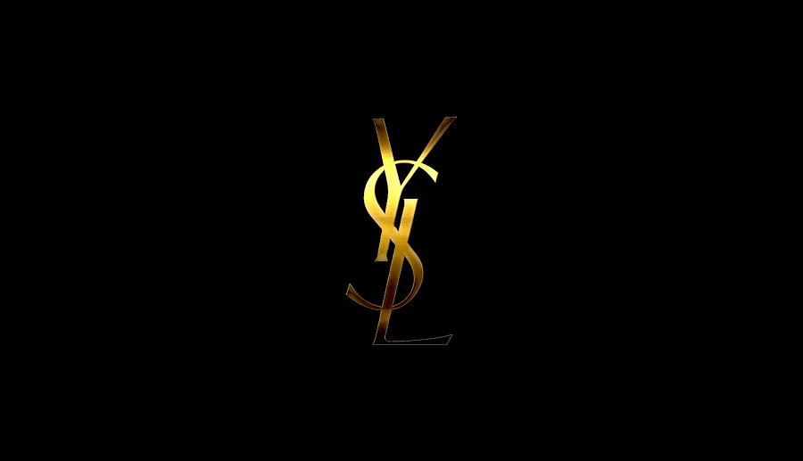 Yves Saint Laurent. Logo Digital Art by Cipriano T Devin - Fine Art America