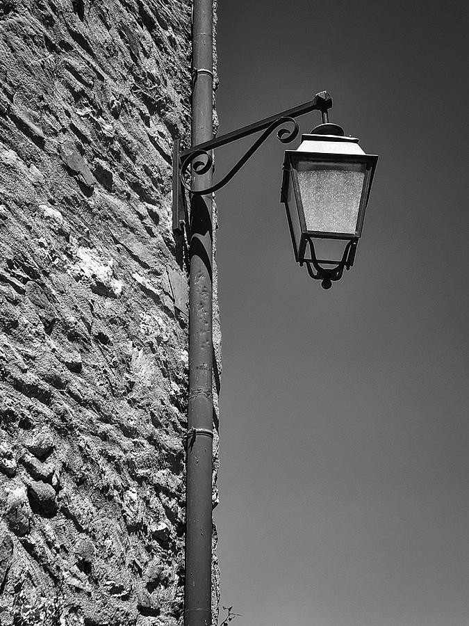 Yvoire Street Light Photograph by Steven Nelson