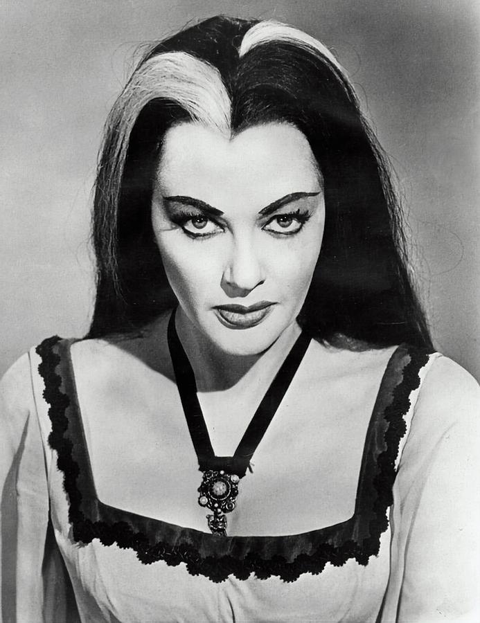 Yvonne De Carlo as Lily Munster 1964 Photograph by Linda Howes
