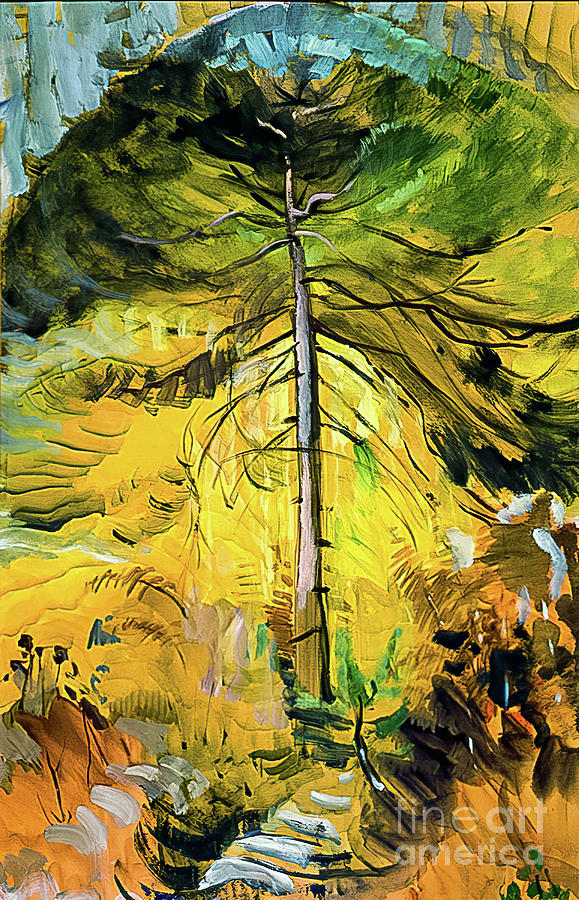 Happiness by Emily Carr 1938 Painting by Emily Carr