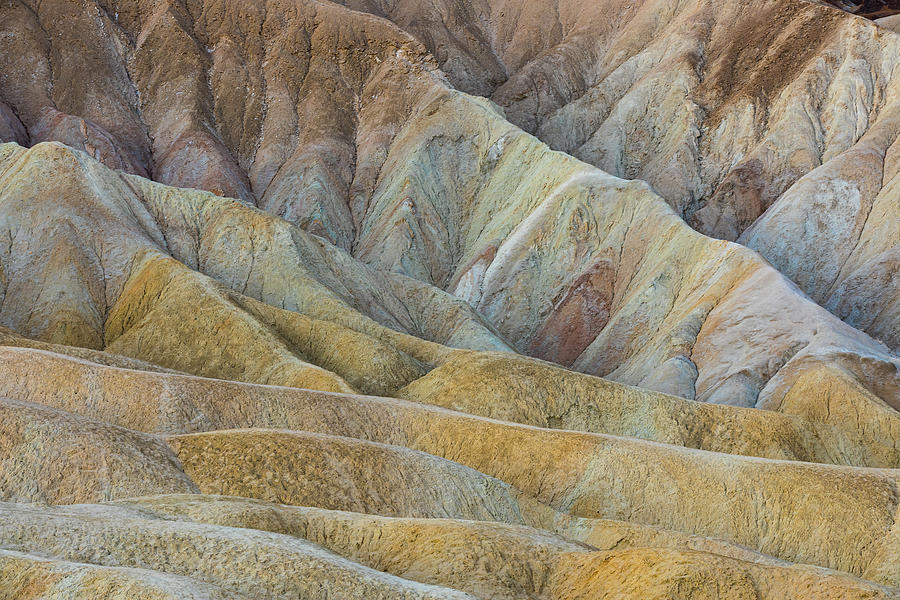 Death Valley National Park Photograph - Zabriske Point Abstract by Brian Knott Photography