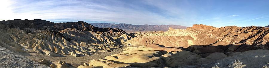 Zabriskie Point Death Valley Photograph by Brett Harvey