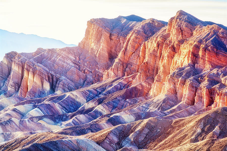 Zabriskie Point Rocks, Death Valley Photograph by Tatiana Travelways
