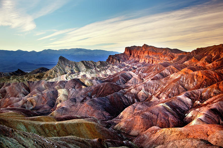 Zabruski Point Manly Beacon Death Valley National Park Californi ...