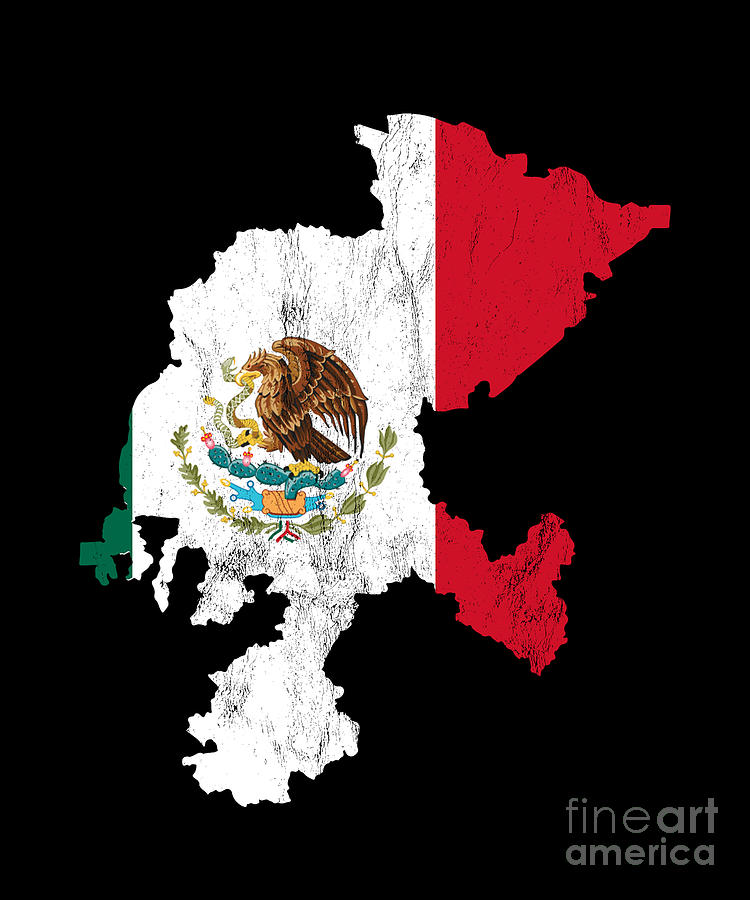 I Heart Mexico Flag Digital Art by Flippin Sweet Gear - Fine Art America
