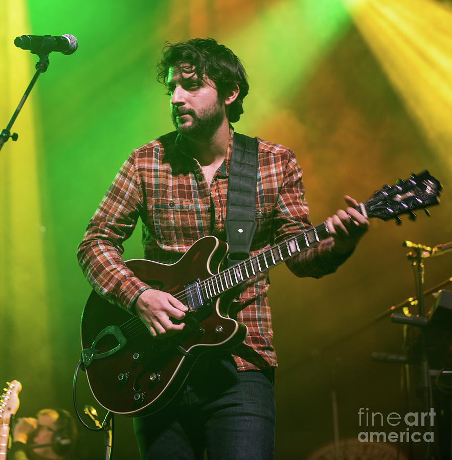Zack Feinberg with The Revivalists Photograph by David Oppenheimer