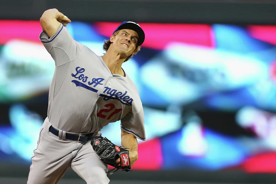 Zack Greinke Photograph by Elsa