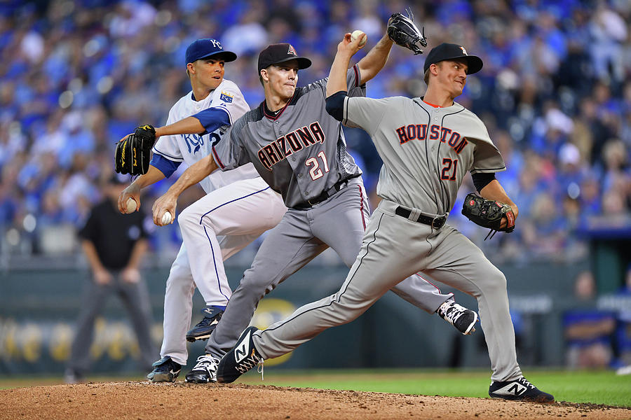  Zack Greinke Houston Astros Poster Print, Real Player