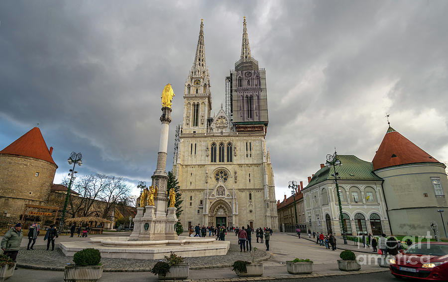 Zagreb Cathedral, Croatia Photograph