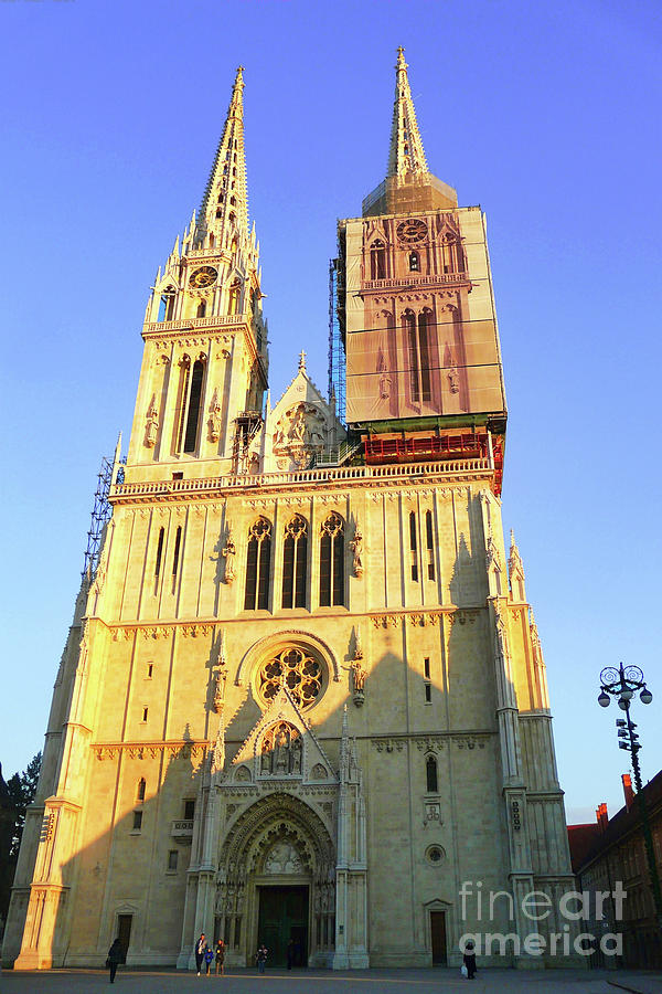 Zagreb Cathedral Photograph by Jasna Dragun