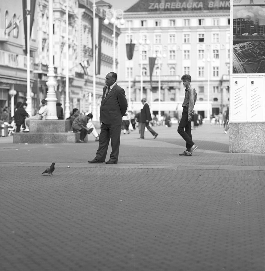Zagreb Photograph - Zagreb Patiently Waiting by Scotty Elmslie