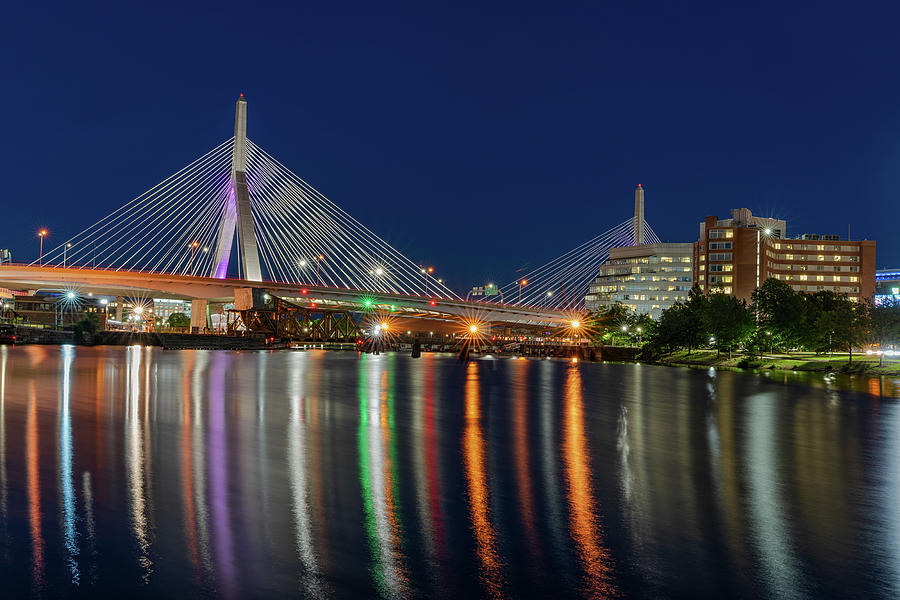 Boston Photograph - Zakim Bridge August 26 2020 by Rick Berk