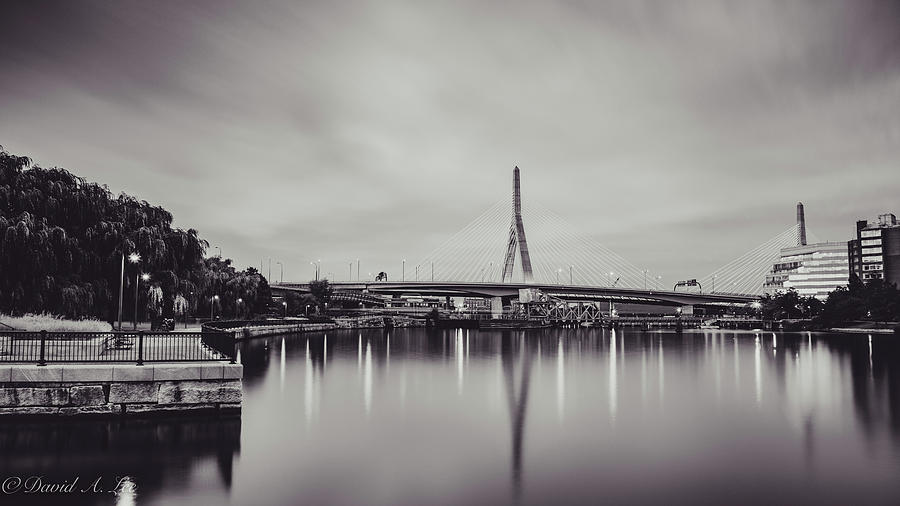 Zakim Bridge Photograph by David Lee