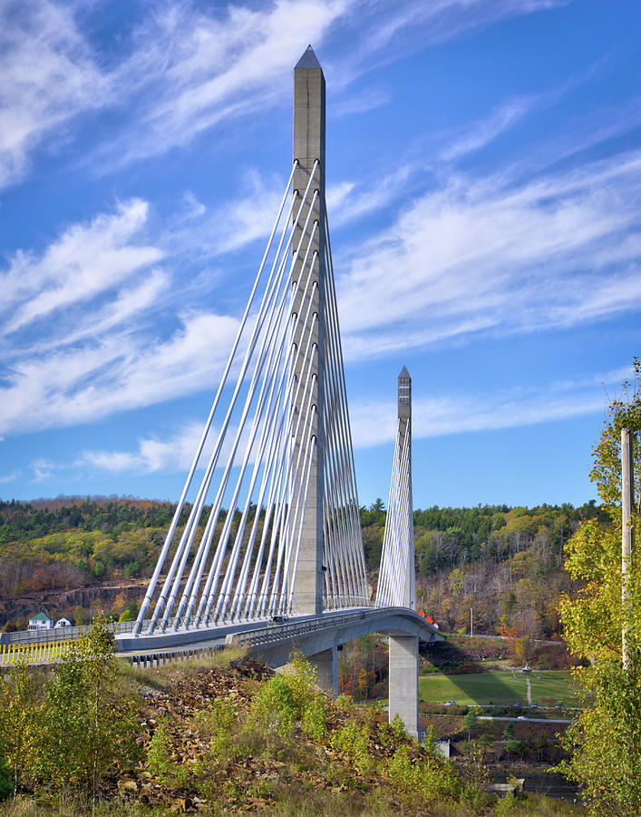 Zakim Bridge Photograph by Will Wagner Zakim Bridge Photograph by Will Wagner