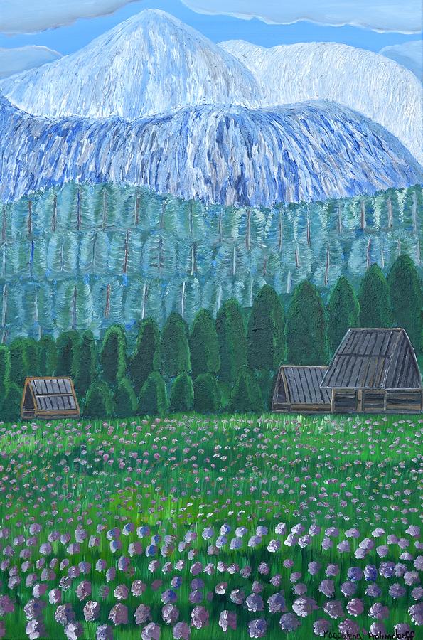 Zakopane, Polish Mountains Painting by Magdalena Frohnsdorff