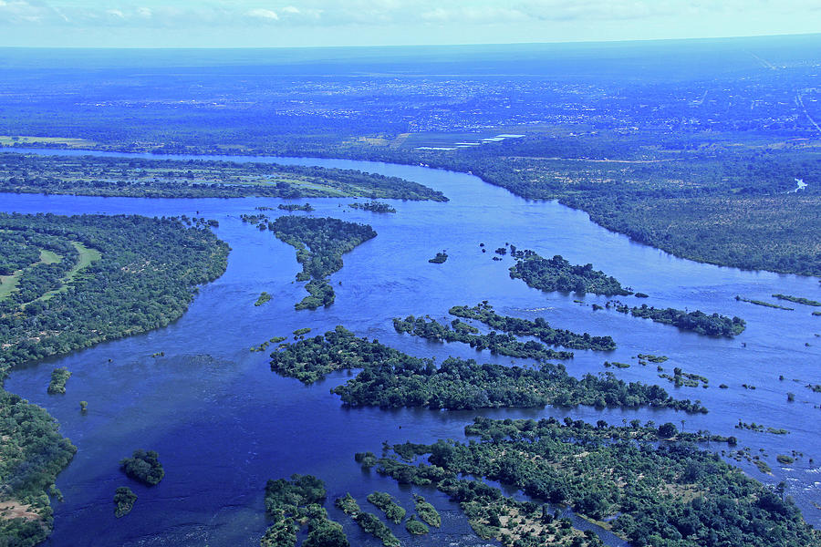Zambezi River - Victoria Falls Photograph by Richard Krebs