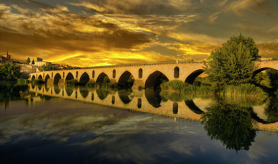 Zamoras Roman Bridge Photograph by Micah Offman