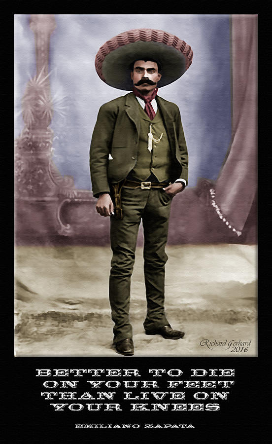 Zapata Digital Art by Richard Gerhard - Fine Art America