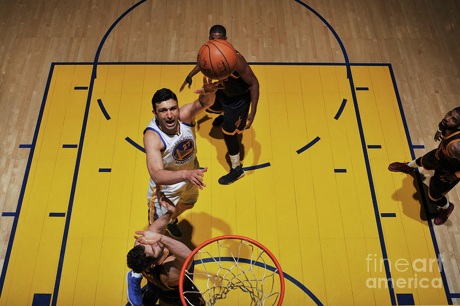 Zaza Pachulia Photograph by Garrett Ellwood Zaza Pachulia Photograph by Garrett Ellwood