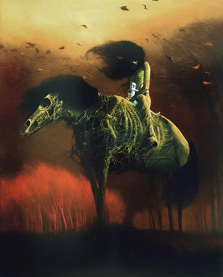 Zdzislaw Beksinski Digital Art by Yassine Essouaidi - Pixels