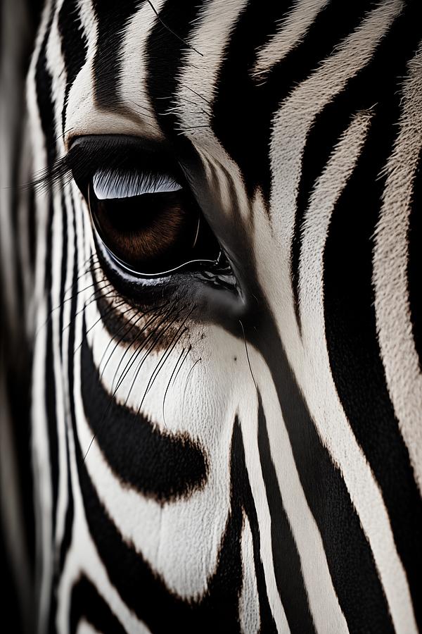 Zebra Digital Art