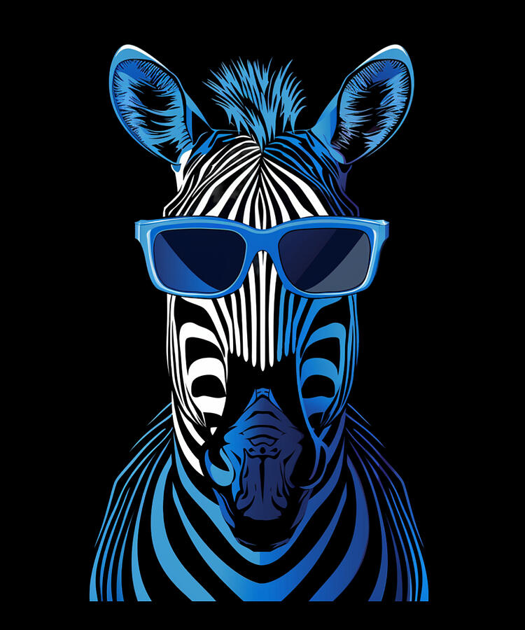Wildlife Digital Art - Zebra Zoos Importance by Lotus-Leafal