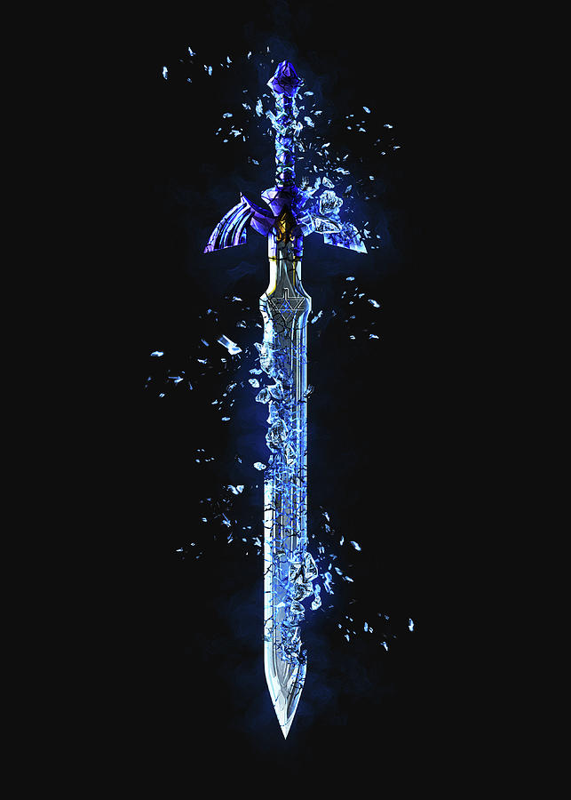 Zelda Sword Digital Art by Gab Fernando