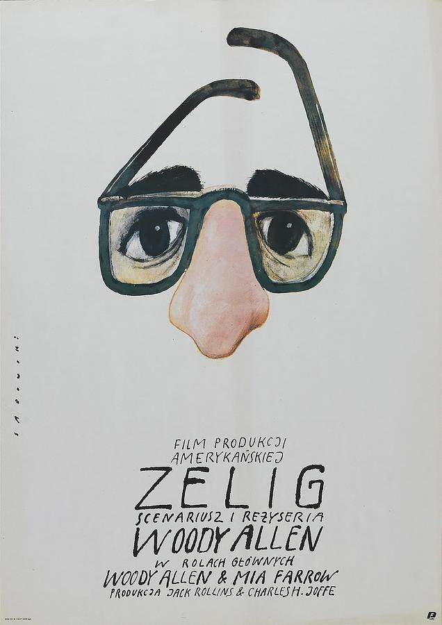 Mia Farrow Mixed Media - Zelig, 1983 by Movie World Posters