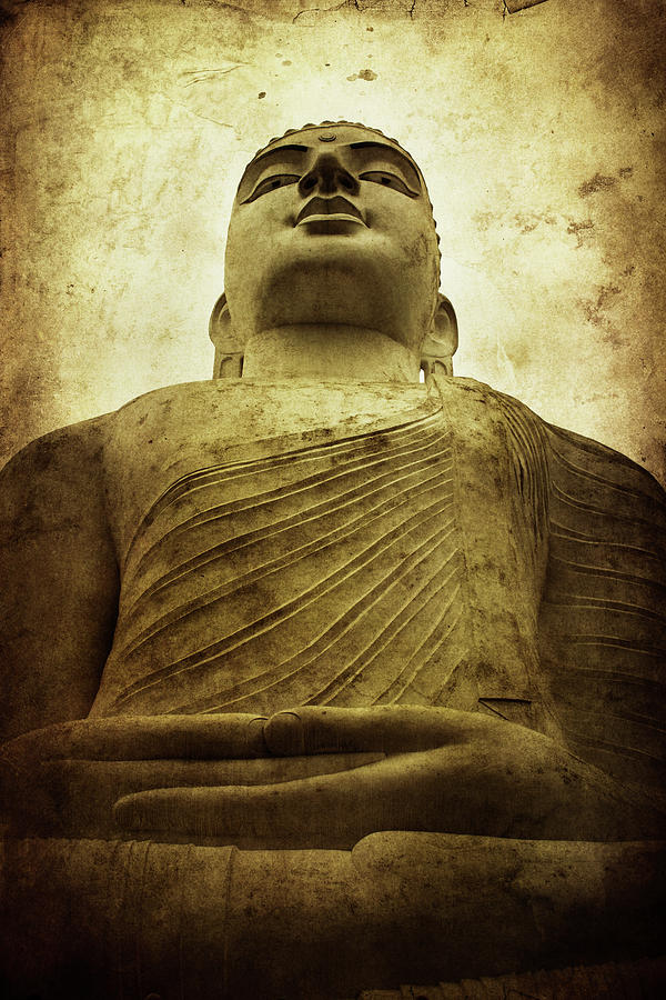 Statue Photograph - Zen by Andrew Paranavitana