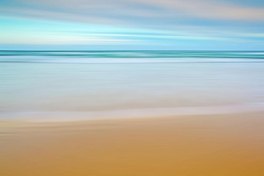 Expressionism Photograph - Zen Beach by Az Jackson
