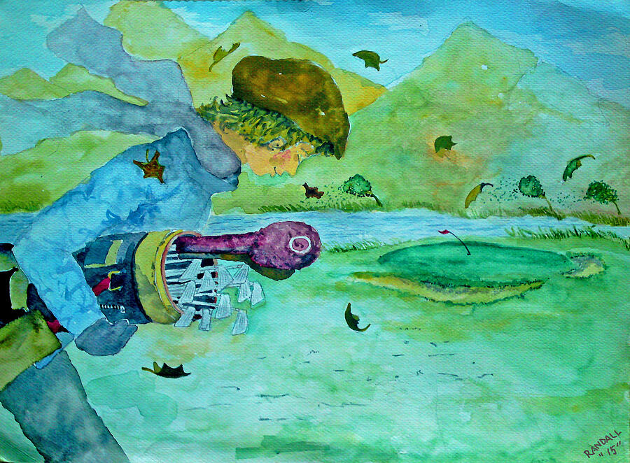 Zen Boy Junior Painting by Randall Coleman Zen Boy Junior Painting by Randall Coleman