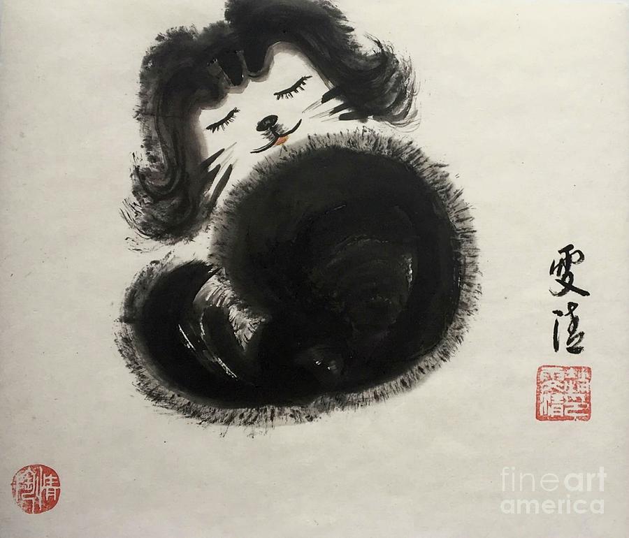 Zen Joy Painting by Carmen Lam
