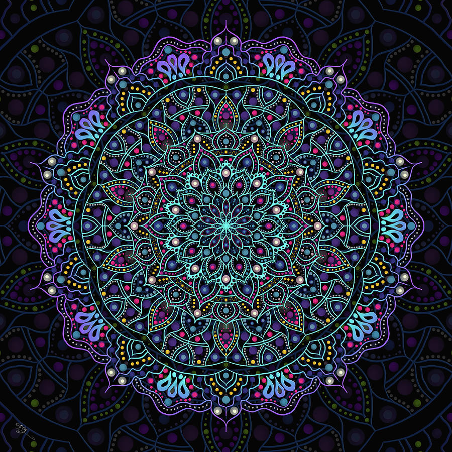 Zen Mandala 5 Digital Art by Cameron Gray